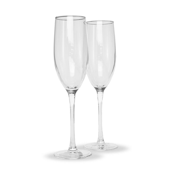 Cachet Glass Flutes 8 oz. - THE CUP STORE CANADA