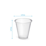 5 oz. Blank Recyclable Plastic Cup - THE CUP STORE CANADA