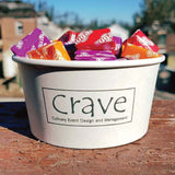 6 oz. Custom Printed Recyclable Paper Food Container - THE CUP STORE CANADA