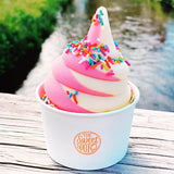 8 oz. Custom Printed Recyclable Paper Food Container - THE CUP STORE CANADA