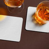 4" Blank Medium Weight Square Coaster - THE CUP STORE CANADA