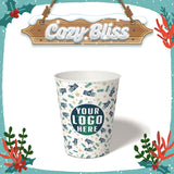 12 oz. Holiday Recyclable Paper Cup – Custom Cozy Bliss - THE CUP STORE CANADA