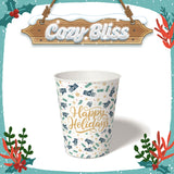 12 oz. Holiday Recyclable Paper Cup – Custom Cozy Bliss - THE CUP STORE CANADA