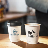 8 oz. Custom Printed Recyclable Double Walled Paper Cup