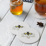 4" Custom Printed Medium Weight Round Coaster - THE CUP STORE CANADA