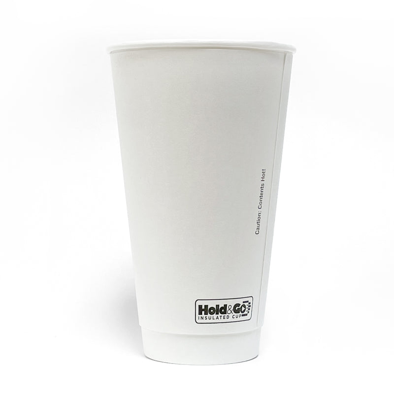 20 oz. Blank Recyclable Double Walled Paper Cup - THE CUP STORE CANADA