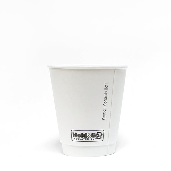 8 oz. Blank Recyclable Double Walled Paper Cup - THE CUP STORE CANADA
