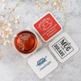 4" Custom Printed Medium Weight Square Coaster - THE CUP STORE CANADA