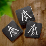 4" Custom Printed Medium Weight Square Coaster - THE CUP STORE CANADA