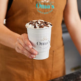 Custom Printed White Coffee Sleeve - THE CUP STORE CANADA