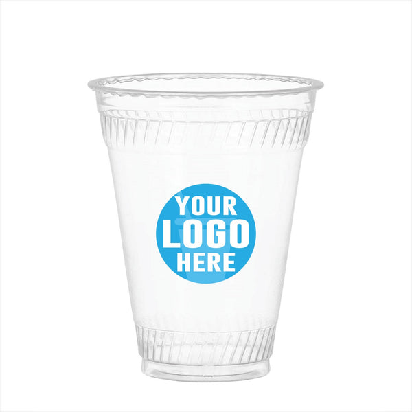 16 oz. Custom Printed Compostable Plastic Cup - THE CUP STORE