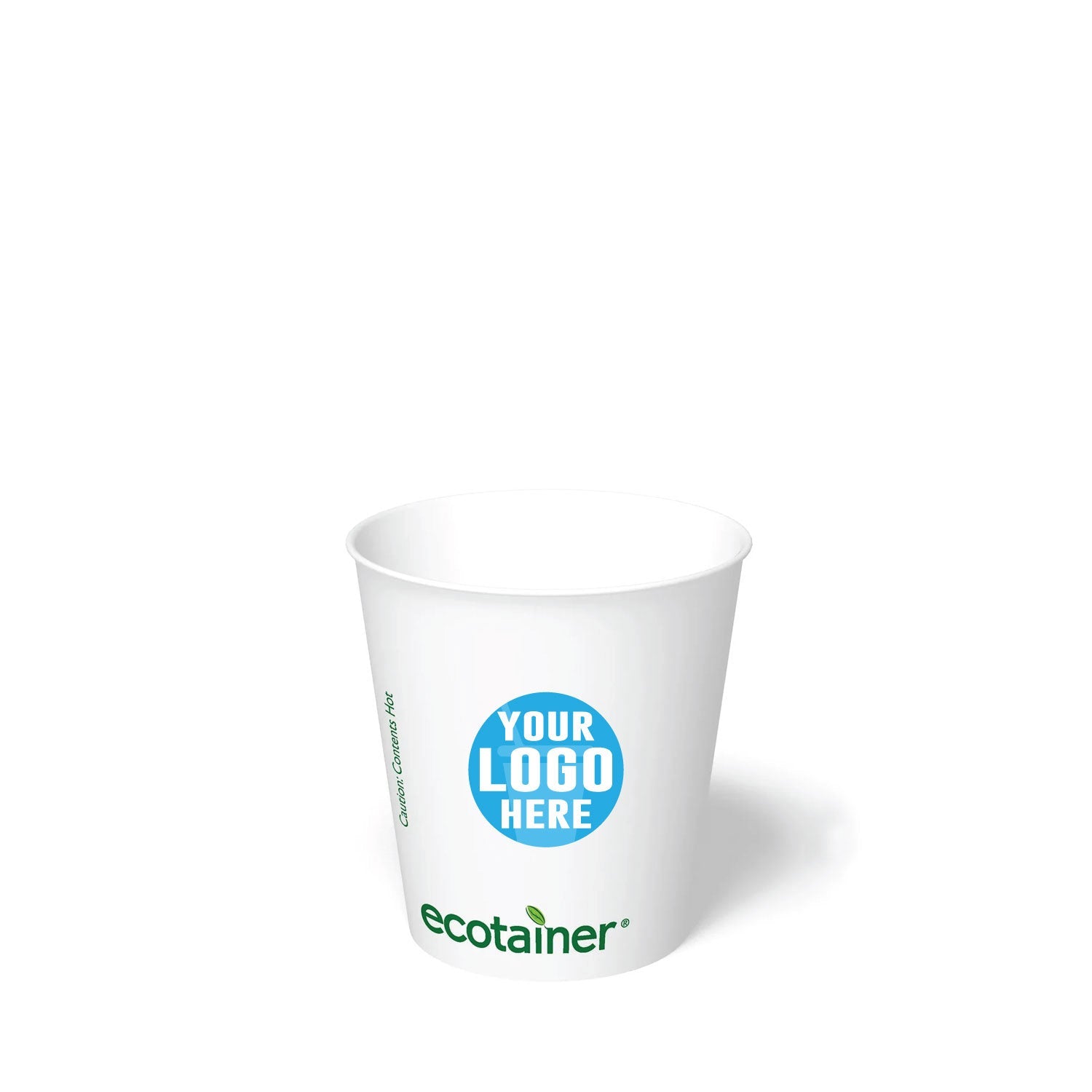 4 oz. Custom Printed Compostable Paper Cup