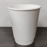 8 oz. Blank Recyclable Double Walled Paper Cup
