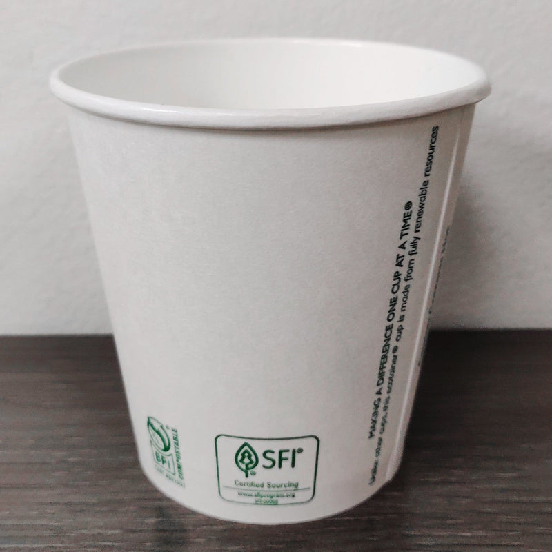 10 oz. Blank Compostable Paper Cup - THE CUP STORE CANADA