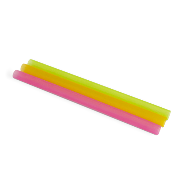8" Neon Plastic Straw - 042200 - THE CUP STORE CANADA