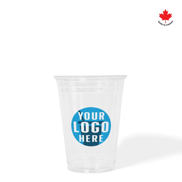 10 oz. Custom Printed Recyclable Plastic Cup