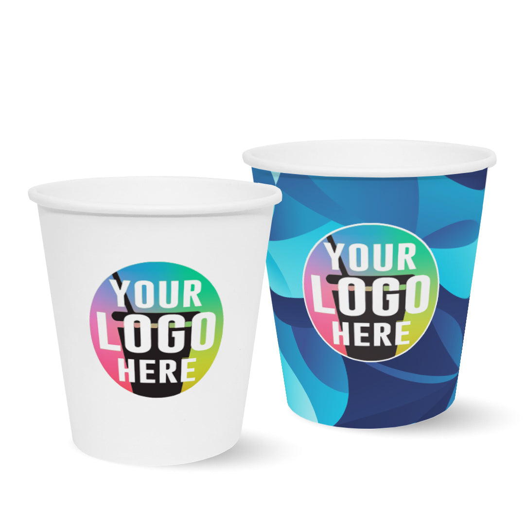 10 oz. Premium Multicolor Custom Printed Recyclable Paper Cup | THE CUP ...
