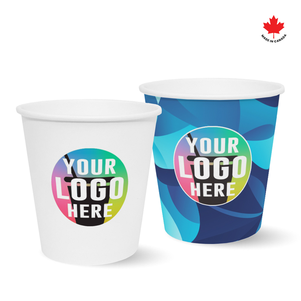 10 oz. Premium Multicolor Custom Printed Recyclable Paper Cup