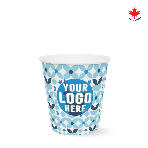 10 oz. High Volume Full Wrap Custom Printed Recyclable Paper Cup