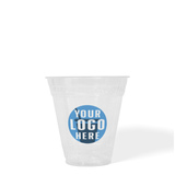 12 oz. Custom Printed Compostable Plastic Cup