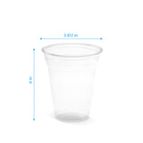12 oz. Blank Recyclable Plastic Cup - THE CUP STORE CANADA