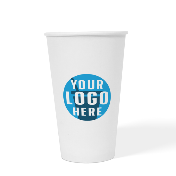 16 oz. Custom Printed Recyclable Paper Cup