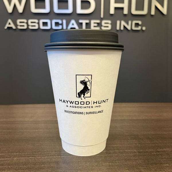 16 oz. Custom Printed Recyclable Double Walled Paper Cup - THE CUP STORE CANADA