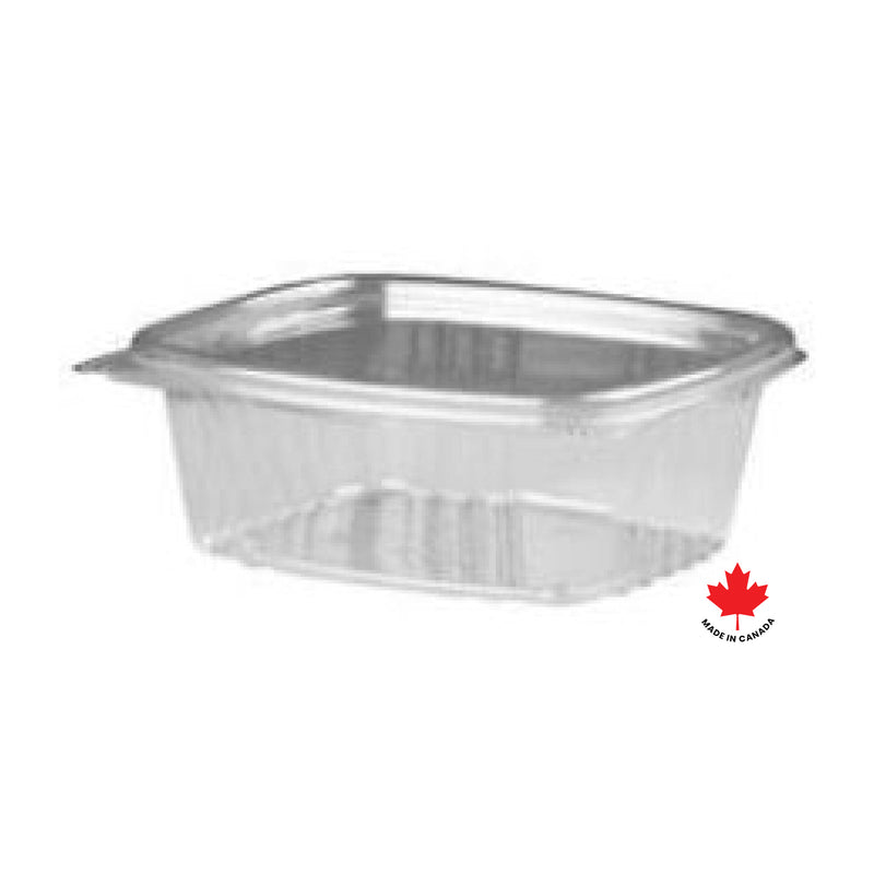 16 oz. Plastic Hinged Food Container
