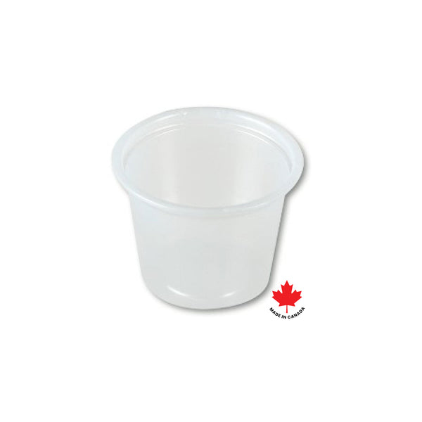 1 oz. Plastic Portion Cup