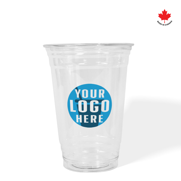 20 oz. Custom Printed Recyclable Plastic Cup