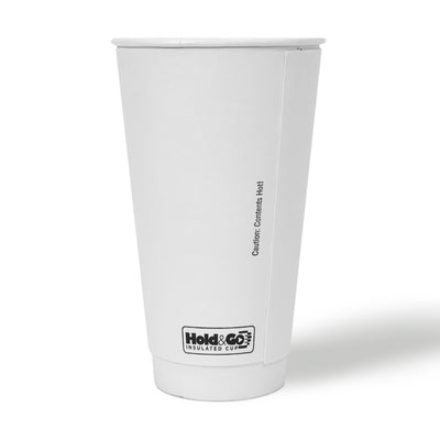 20 oz. Premium Blank Recyclable Double Walled Paper Cup