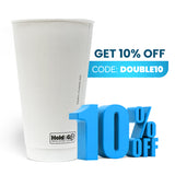 20 oz. Blank Recyclable Double Walled Paper Cup - THE CUP STORE CANADA