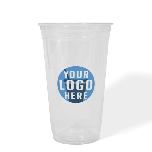 24 oz. Custom Printed Compostable Plastic Cup