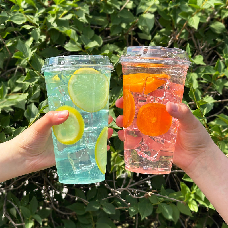 24 oz. Blank Compostable Plastic Cup - THE CUP STORE CANADA