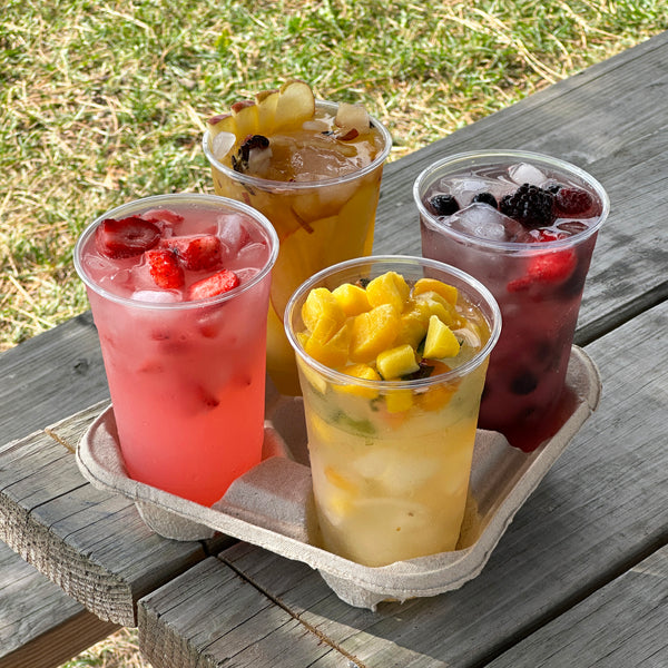24 oz. Blank Recyclable Plastic Cup - THE CUP STORE CANADA