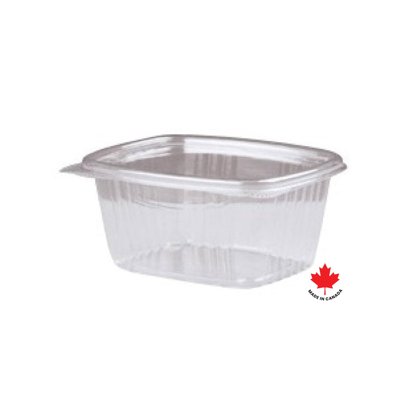 24 oz. Plastic Hinged Food Container
