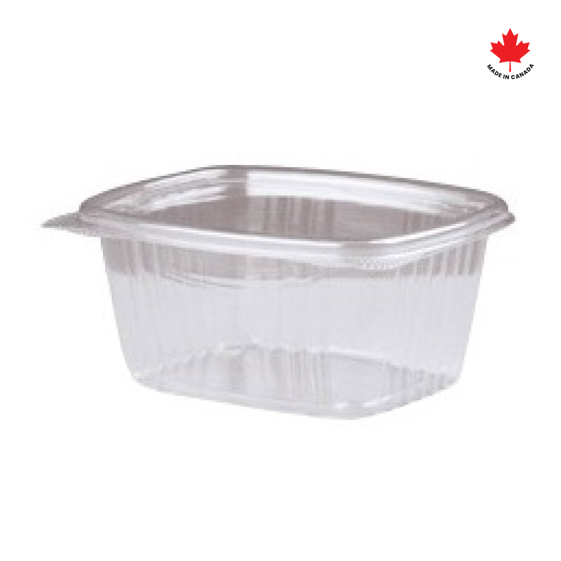 32 oz. Plastic Hinged Food Container