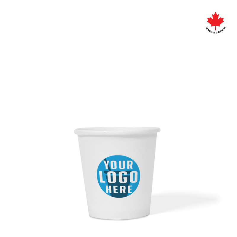 4 oz. Custom Printed Recyclable Paper Cup