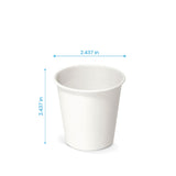 4 oz. Blank Recyclable Paper Cup - THE CUP STORE CANADA