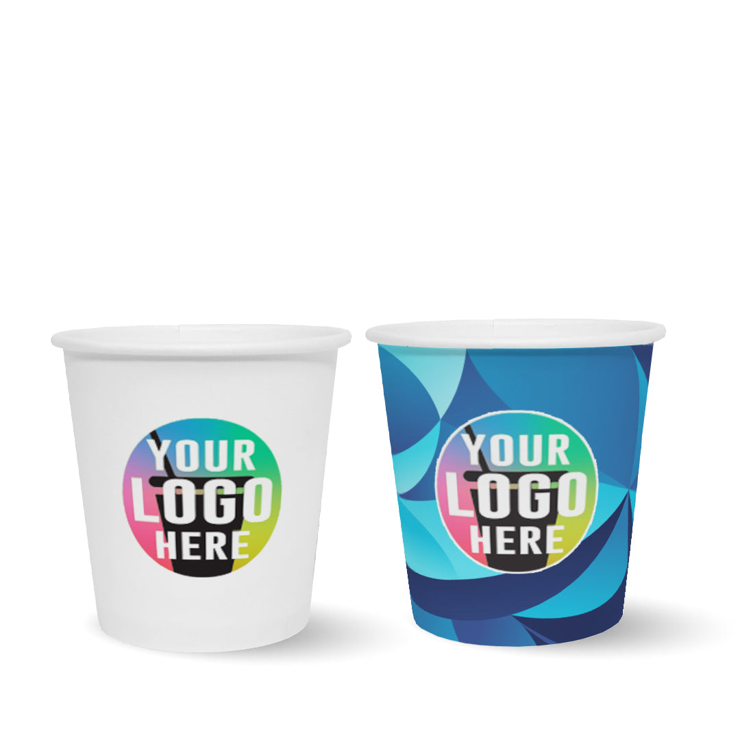 Custom Recyclable Paper Cups - Premium Multicolor | THE CUP STORE CANADA