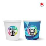 4 oz. Premium Multicolor Custom Printed Recyclable Paper Cup