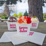 5 oz. Custom Printed Recyclable Paper Food Container - THE CUP STORE CANADA