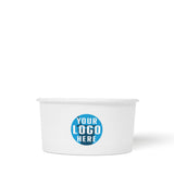 6 oz. Custom Printed Recyclable Paper Food Container