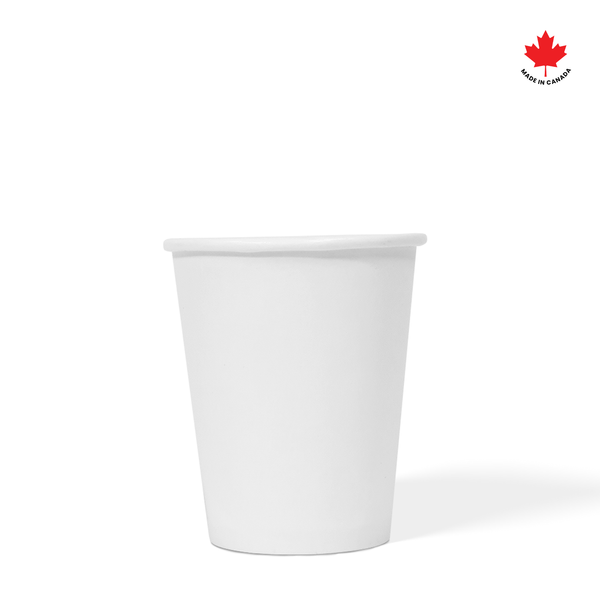 8 oz. Blank Recyclable Paper Cup