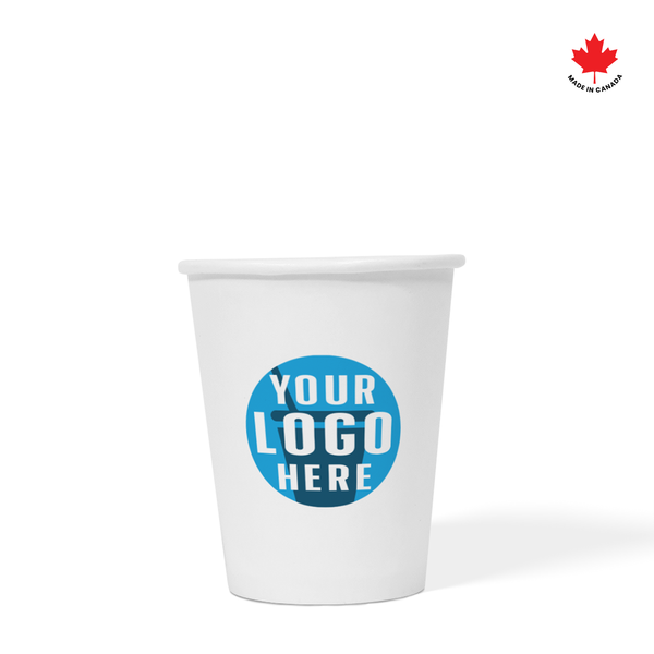 8 oz. Custom Printed Recyclable Paper Cup