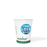 8 oz. Custom Printed Compostable Paper Cup