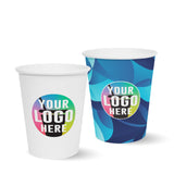 8 oz. Premium Multicolor Custom Printed Recyclable Paper Cup