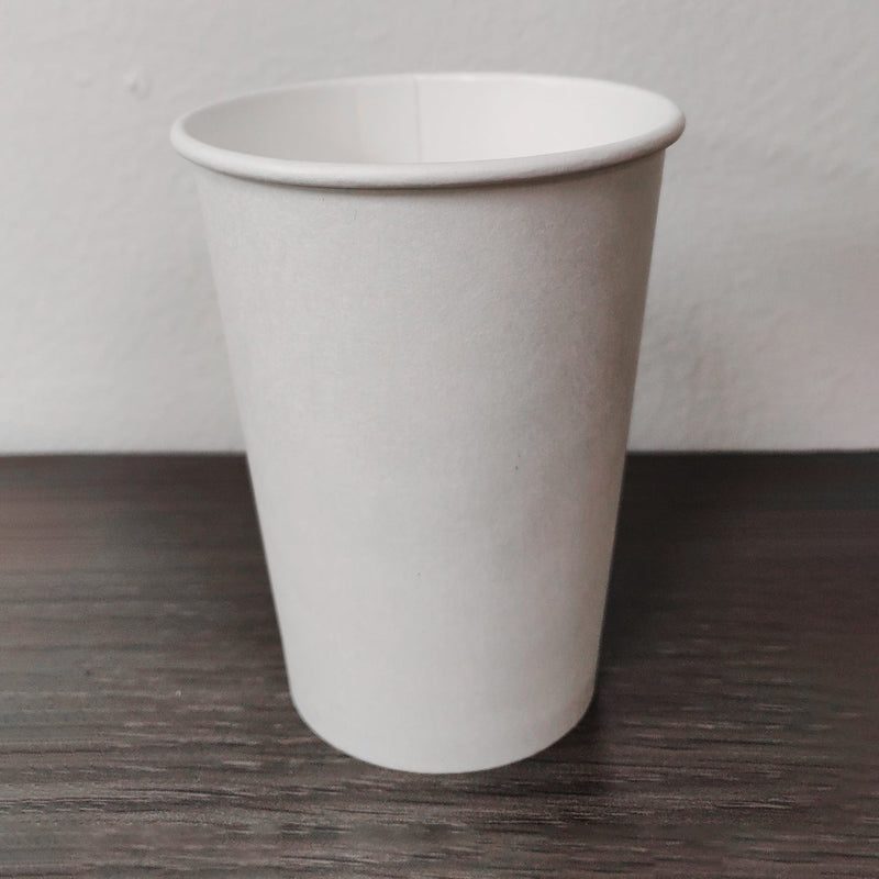 8 oz. Blank Recyclable Paper Cup - THE CUP STORE