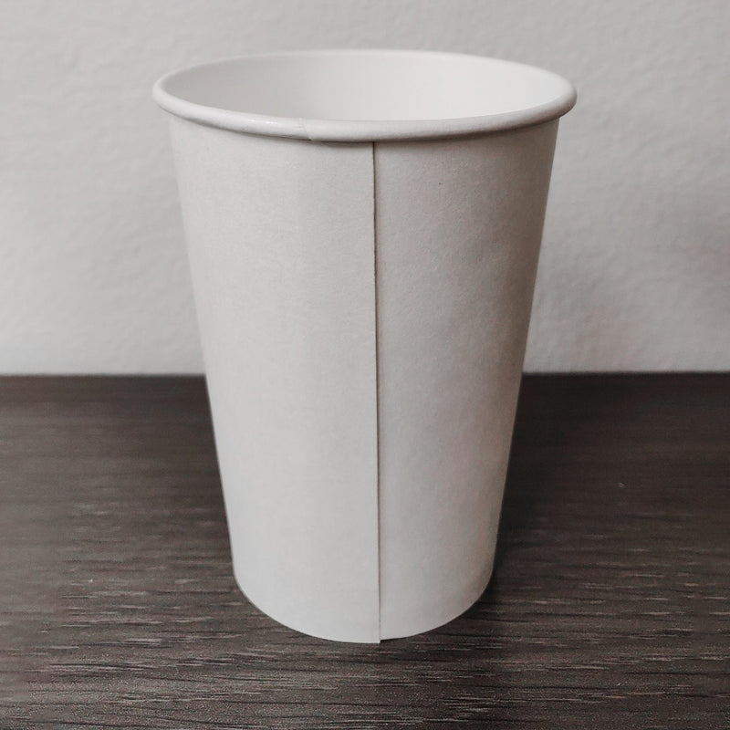 8 oz. Blank Recyclable Paper Cup - THE CUP STORE