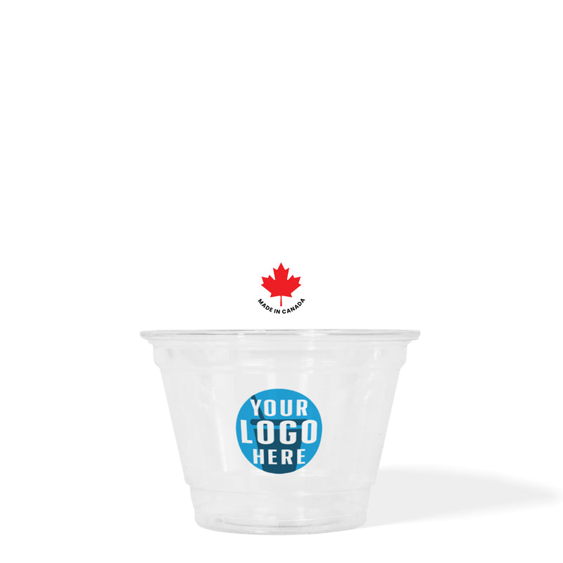 9 oz. Custom Printed Recyclable Plastic Cup